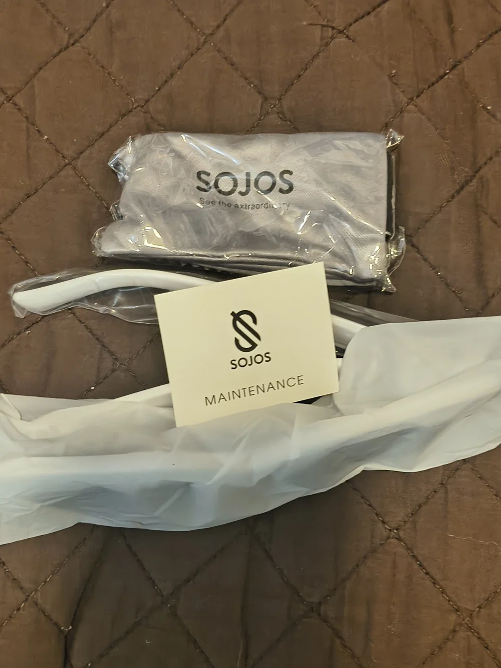 Sojos Sunglasses Brand New White